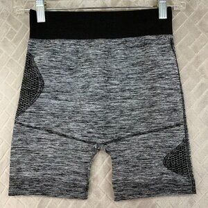 Riva Usa Womens S Athletic Shorts Gray Compression High Rise Bike Running Sports